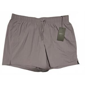 VRST Everyday Shorts Purple Lightweight Elastic Waist Pockets Mens XL